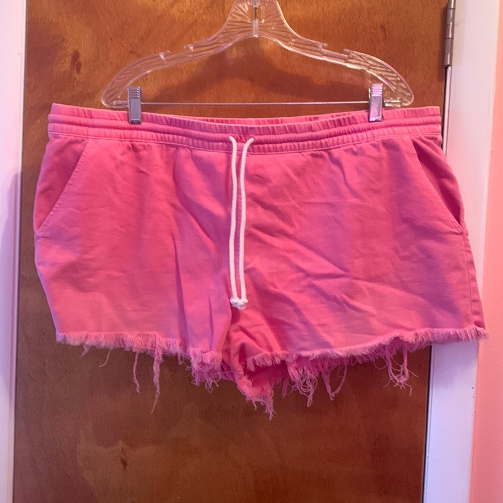 Aerie pink shortie shorts XXL